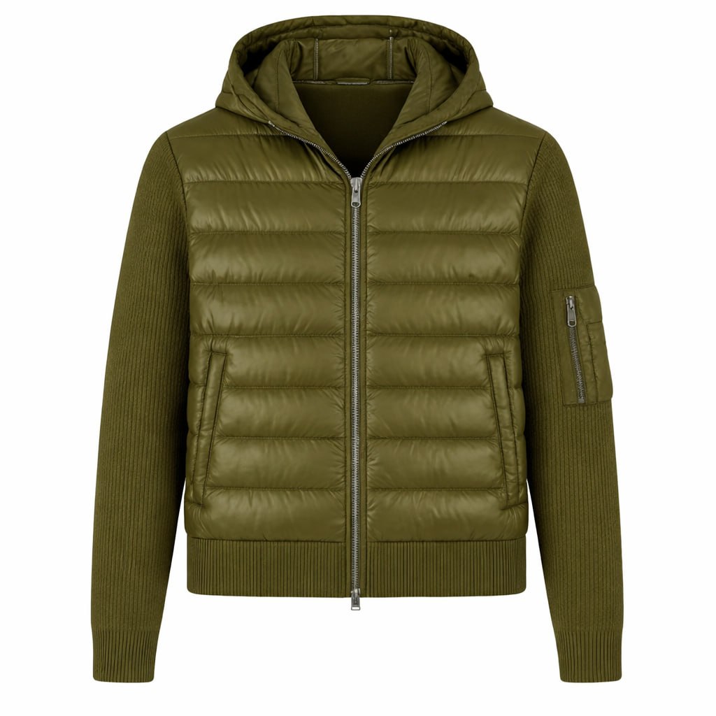 Olive Command Hybrid Jacket