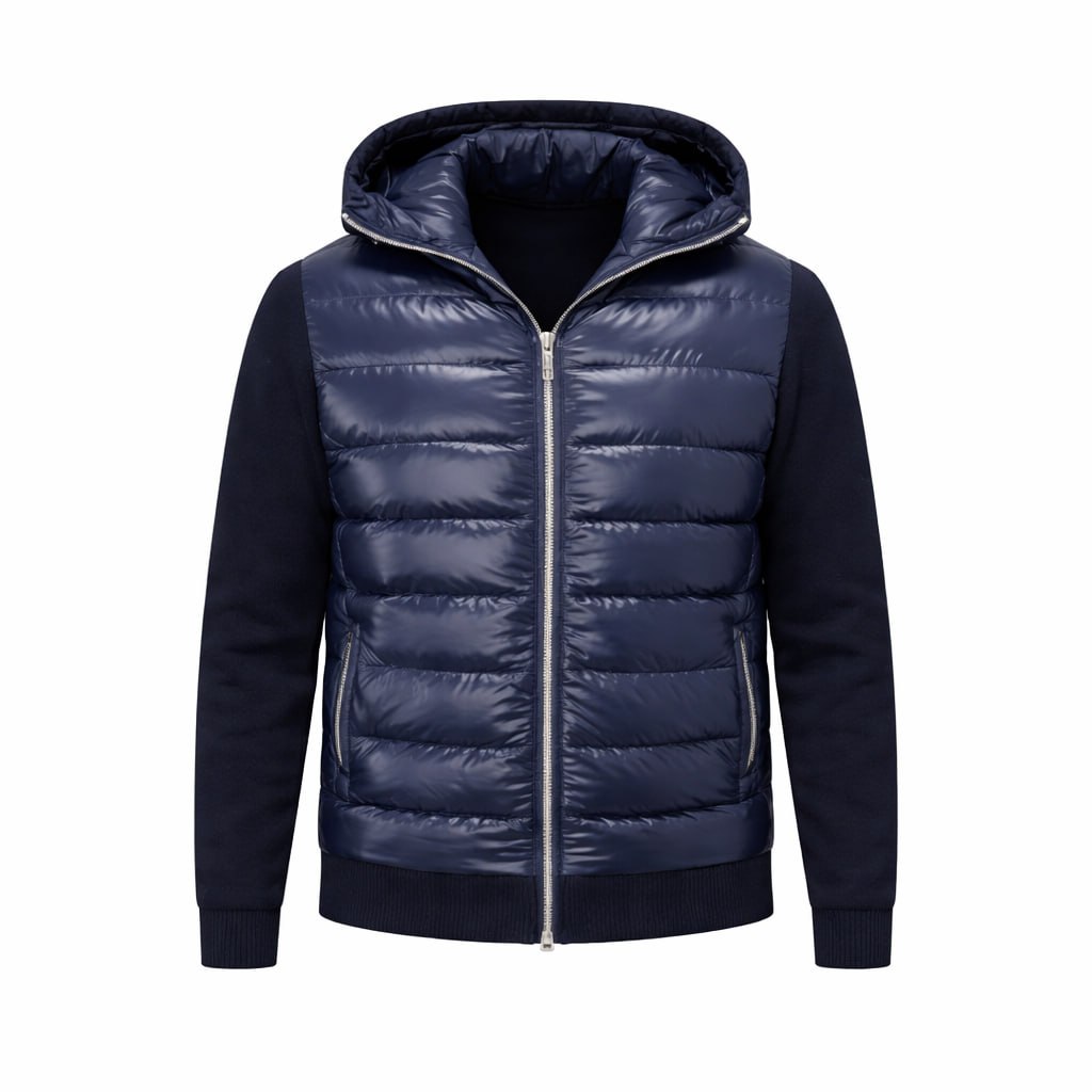 Navy Velocity Hybrid Jacket