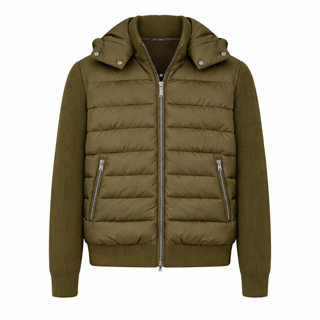 Olive Apex Hybrid Jacket